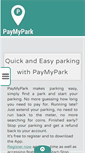 Mobile Screenshot of paymypark.com
